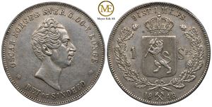 Speciedaler 1848 Oscar I. Kv.01