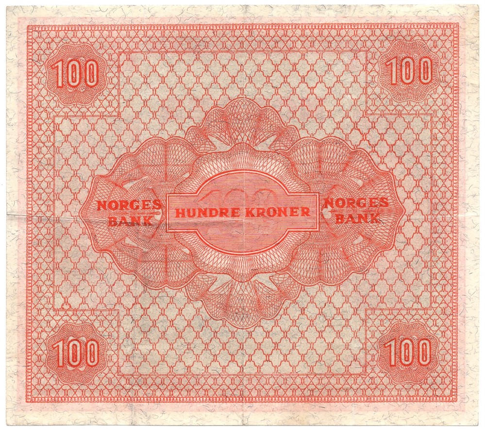 100 kroner 1949 B.8737609. Kv.1/1+