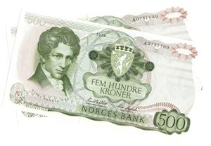 500 kroner 1978 A. I serie. Kv.0