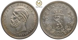 1 krone 1897 Oscar II. Kv.0