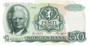 50 kroner 1979 I. Kv.0