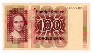 100 kroner 1981 AL