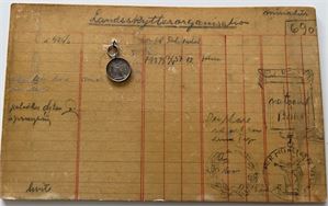 Landsskytterstyrets belønningsmedalje.  Kv.0/01