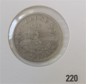 1 krone 1885