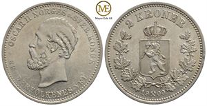 2 kroner 1900 Oscar II. Kv.01