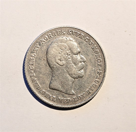 Norge 1/2 speciedaler 1862 kv.1