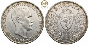 2 kroner 1916 Haakon VII. Kv.01