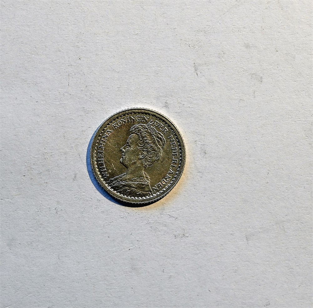 Nederland 10 cents 1912 kv. 0/01