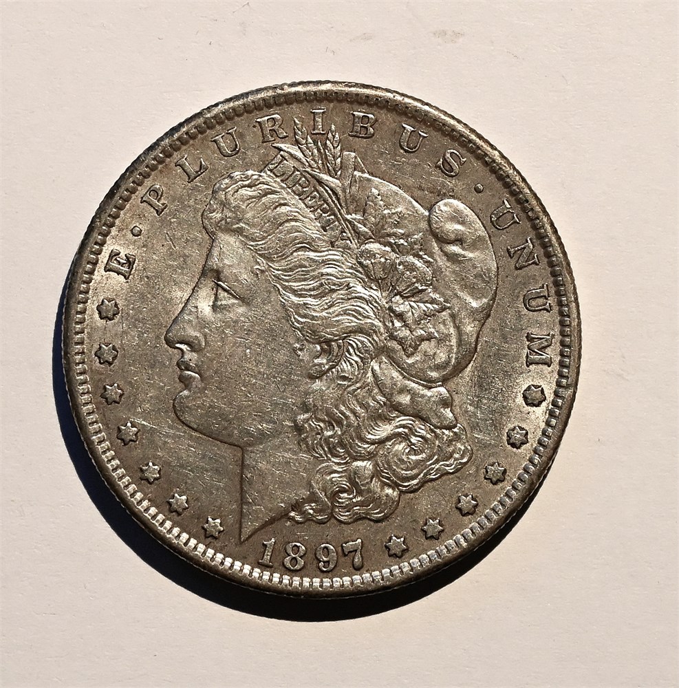 USA Morgan dollar 1897 S kv. 01