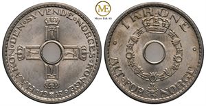 1 krone 1937 Haakon VII. Kv.0