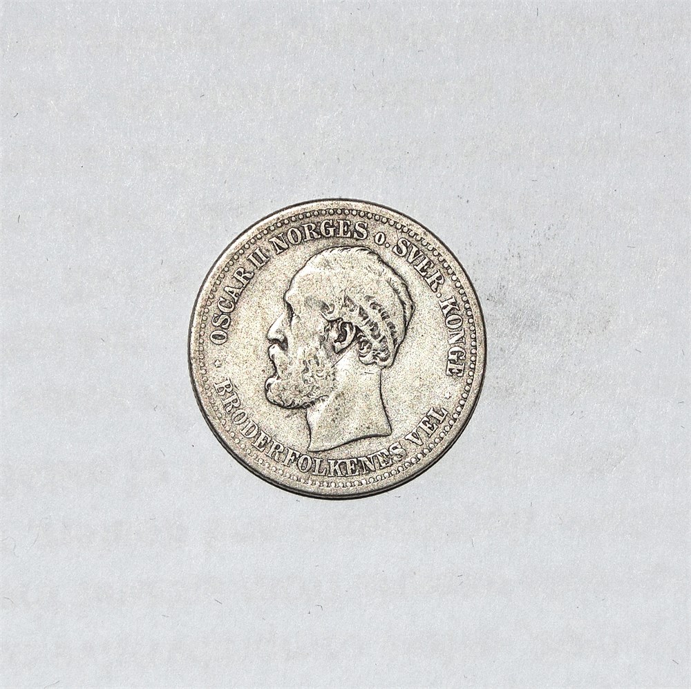Norge 1 krone 1900 kv. 1