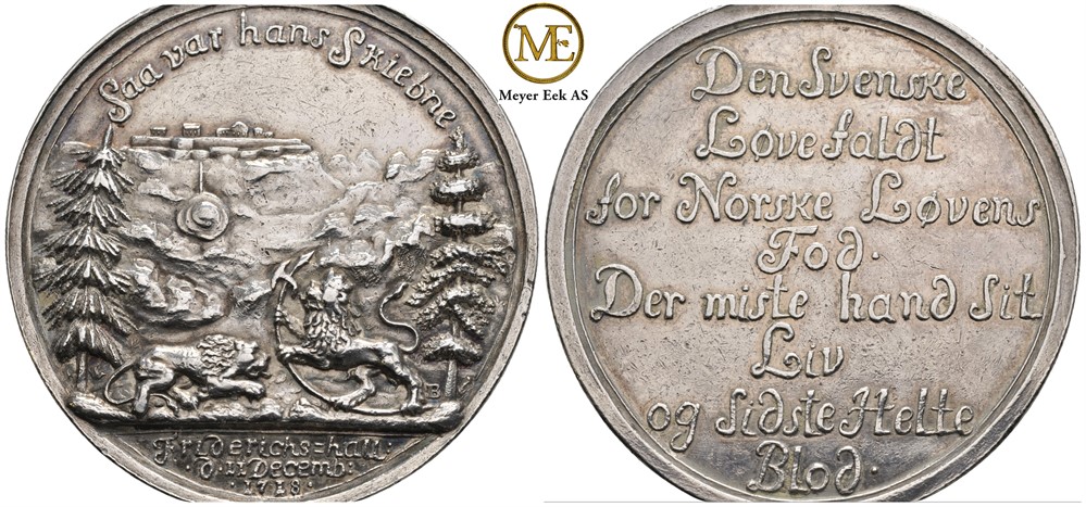 Frederik IV. Karl XII´s død 1718. Kv.01