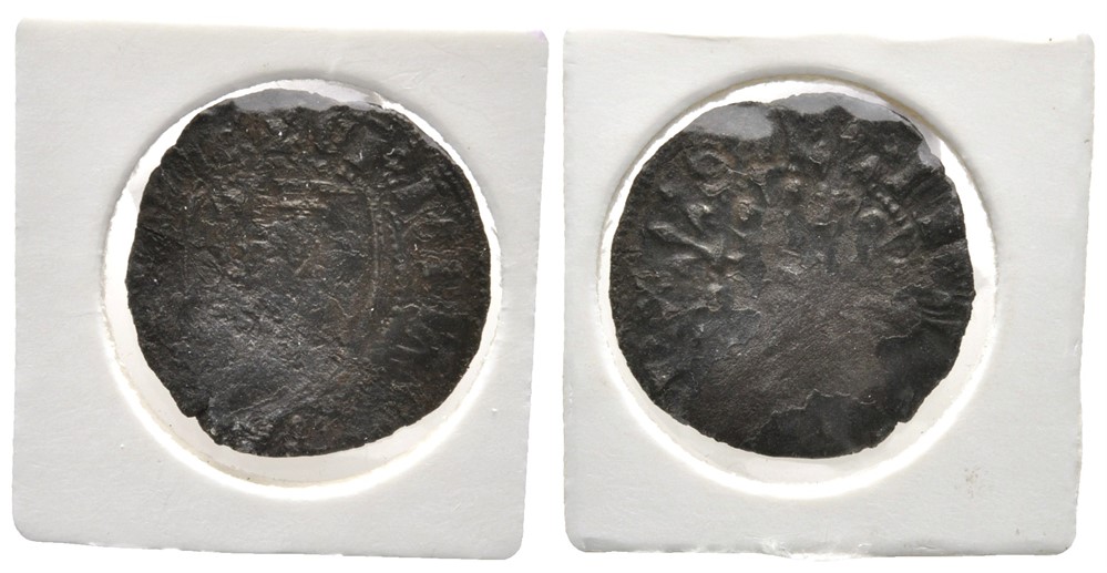 1/2 penning Eirik Mangusson (1280-1299) Kv.1-
