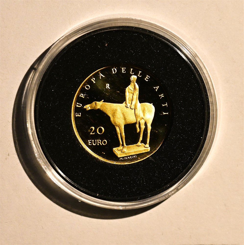 Italia 20 euro 2003 kv. Proof