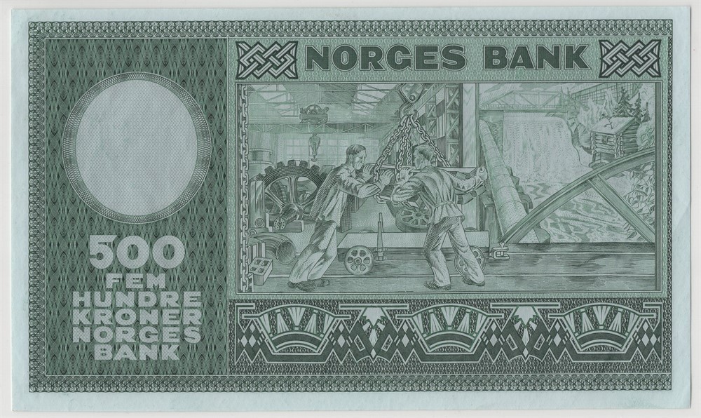 500 kroner 1967 A.2819710. Kv.01