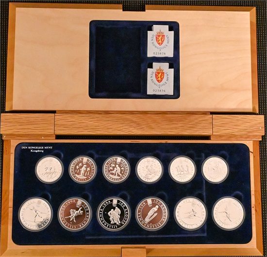 Norge OL sett Lillehammer kv. Proof
