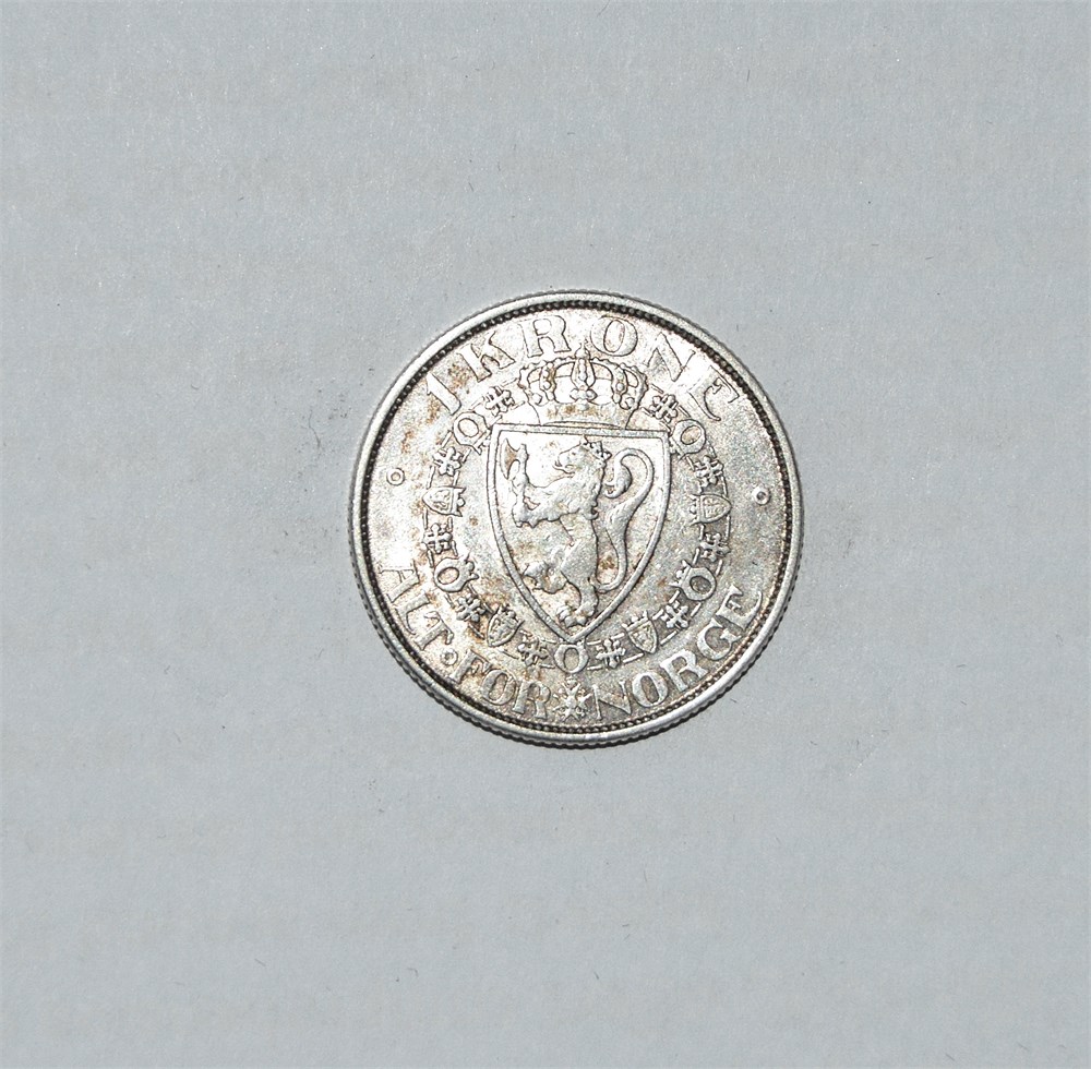 Norge 1 krone 1912 kv. 1/1+