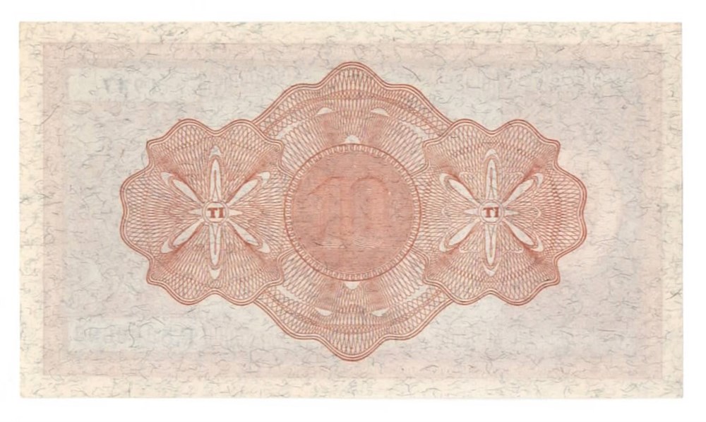 Norge 10 kroner 1947 E kv. 0