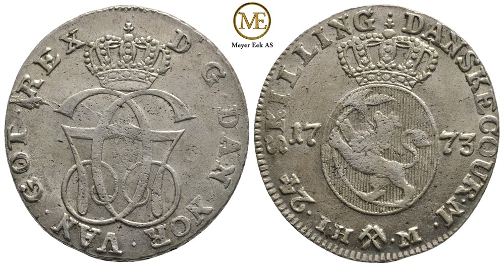 24 skilling 1773 Christian VII. Kv.0