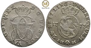 24 skilling 1773 Christian VII. Kv.0