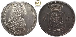 Reisedaler 1733 Christian VI. Kv.01