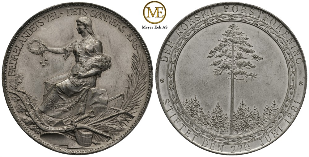 Den norske forstforening 1881. Kv.0/01
