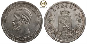 1 krone 1900 Oscar II. Kv.0
