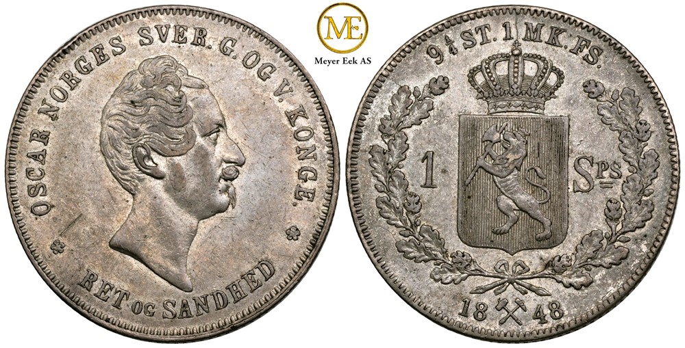 Specidaler 1848 Oscar I. Kv.01