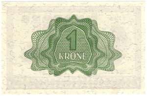 1 krone 1948 L.3662753. Kv.0