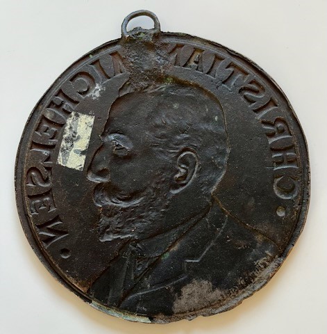 Plakett Christian Michelsen 1915. Kv.01