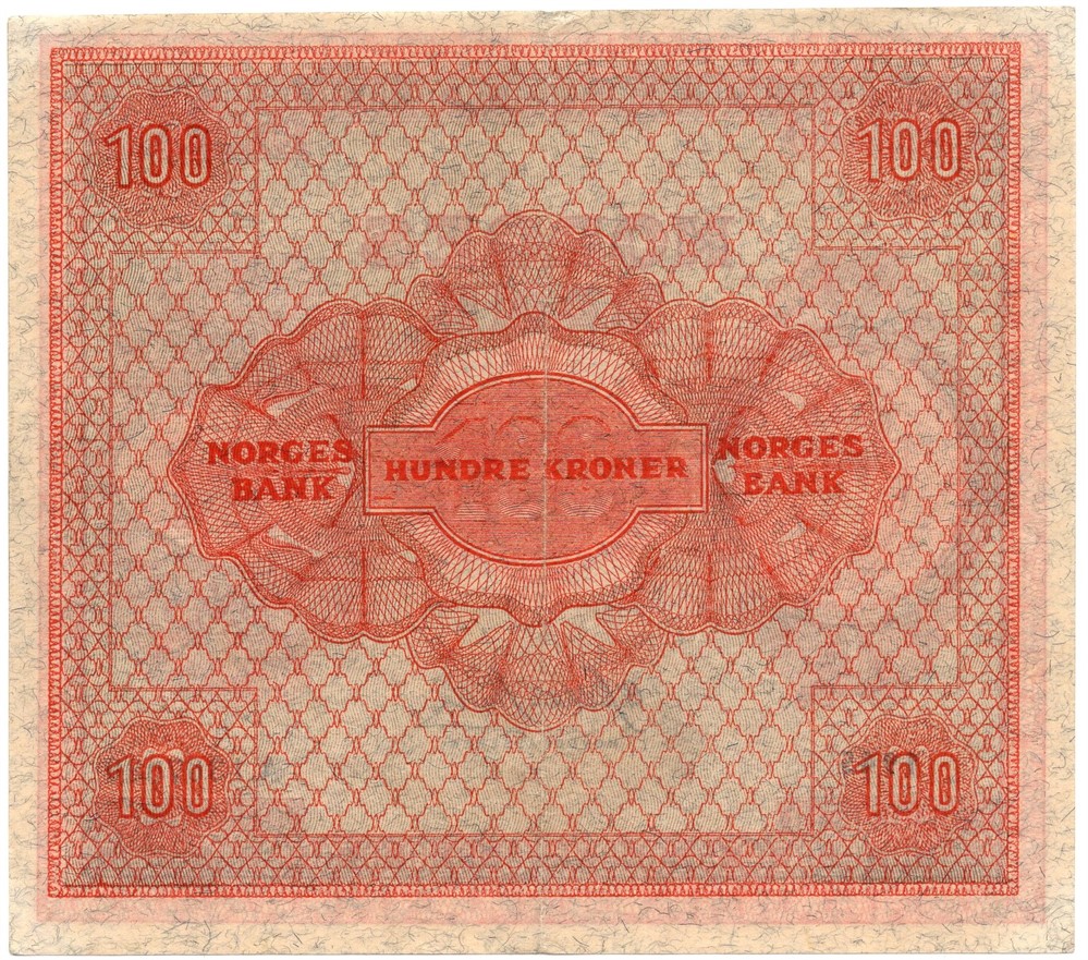 100 kroner 1945 A.1367089. Kv.01