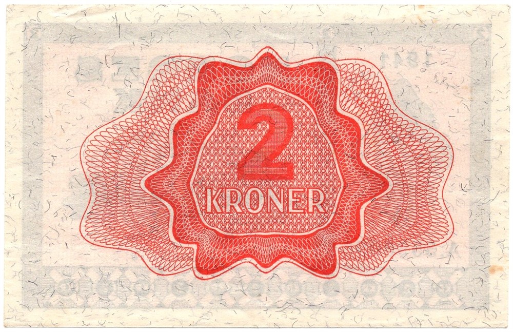 2 kroner 1941 A.5550095. Kv.01