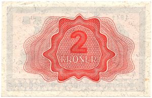 2 kroner 1941 A.5550095. Kv.01