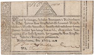 1 rigsbankdaler 1804. Kv.1