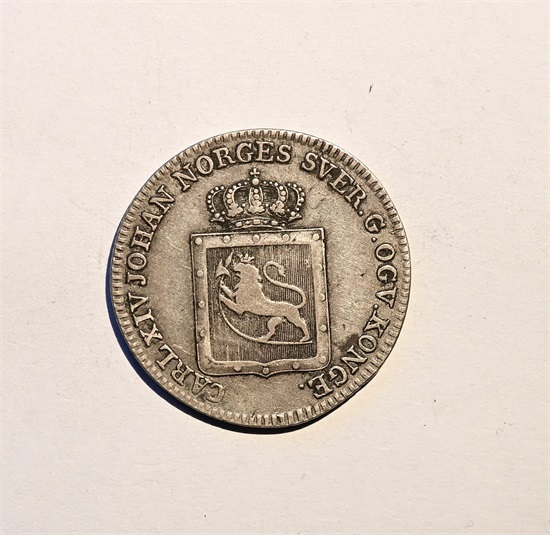 Norge 24 skilling 1819 kv. 1/1+