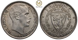 1 krone 1914 Haakon VII. Kv.0