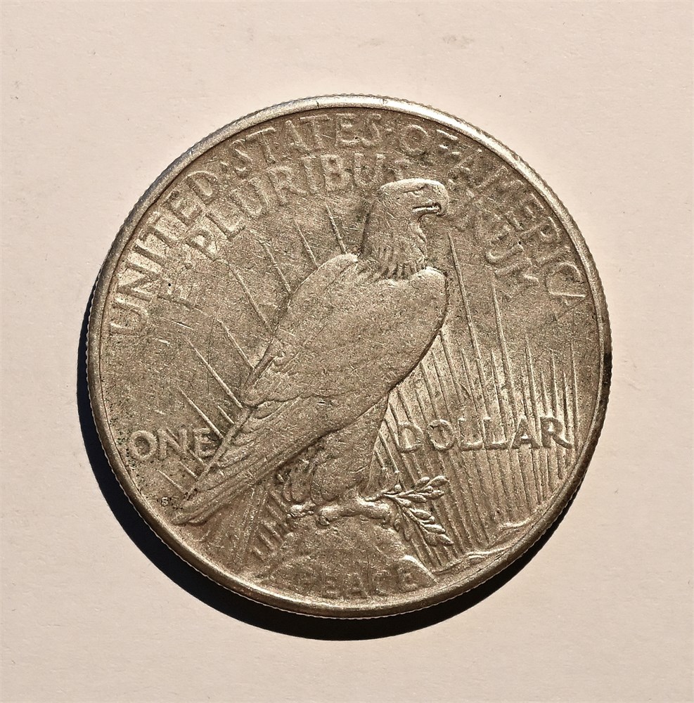 USA Peace dollar 1924 S kv. 1+