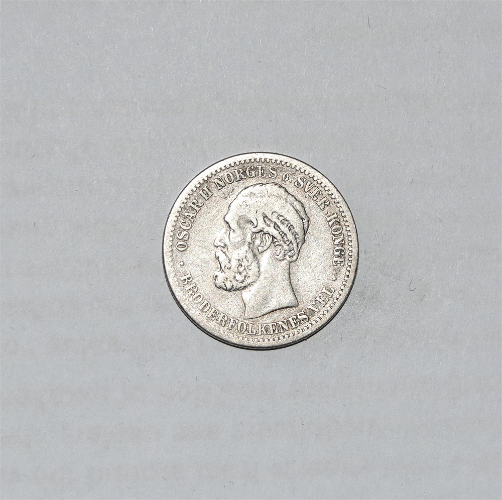 Norge 1 krone 1893 kv. 1
