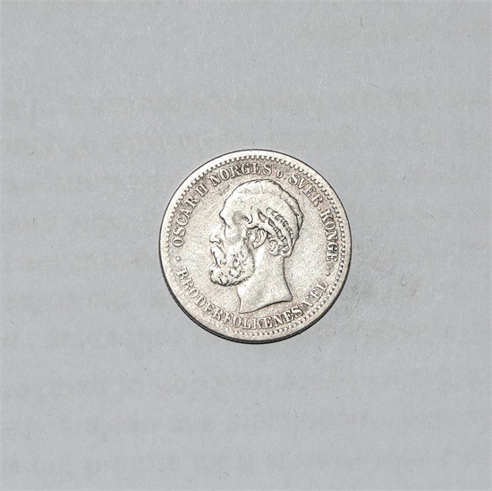 Norge 1 krone 1893 kv. 1