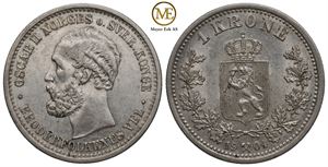 1 krone 1904 Oscar II. Kv.0/01