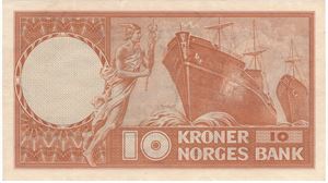 10 kroner 1955 E.5032395. Kv.0