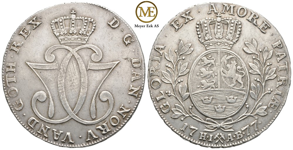 Speciedaler 1777 Christian VI. Kv.01