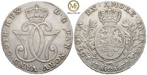 Speciedaler 1777 Christian VI. Kv.01