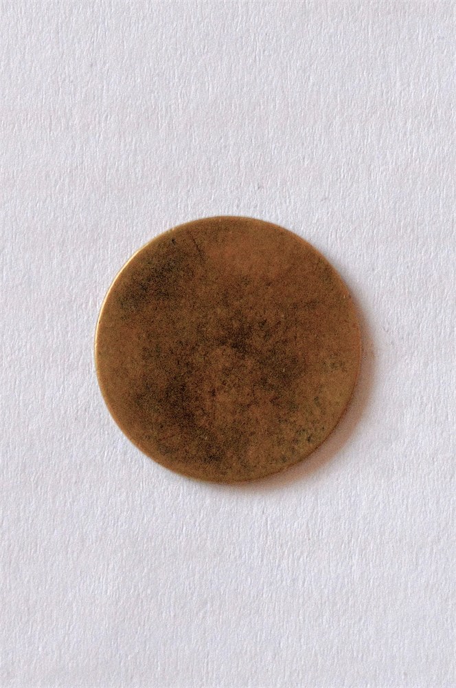 Dansk Vest India 3 cent token  1887 - 1890 kv. 1