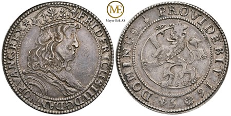 Speciedaler 1654 Frederik III. Kv.01