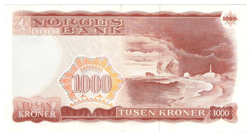 1000 kroner 1978 A. Kv.1+
