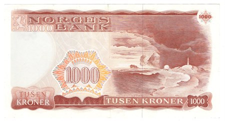 1000 kroner 1978 A. Kv.1+