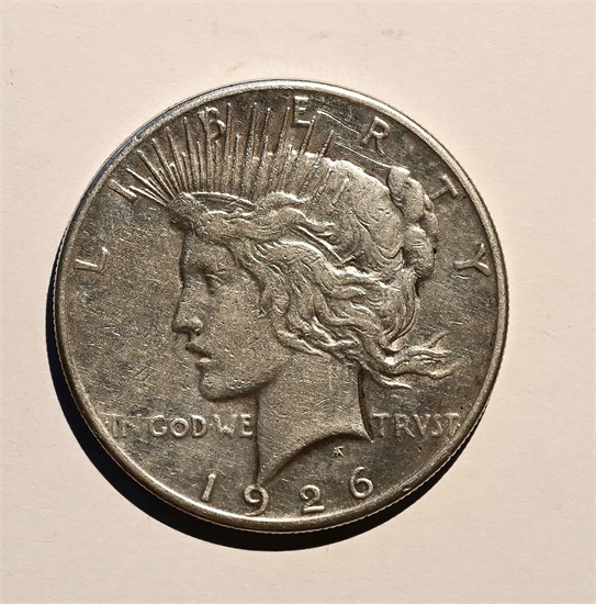 USA Peace dollar 1926 S kv. 1/1+