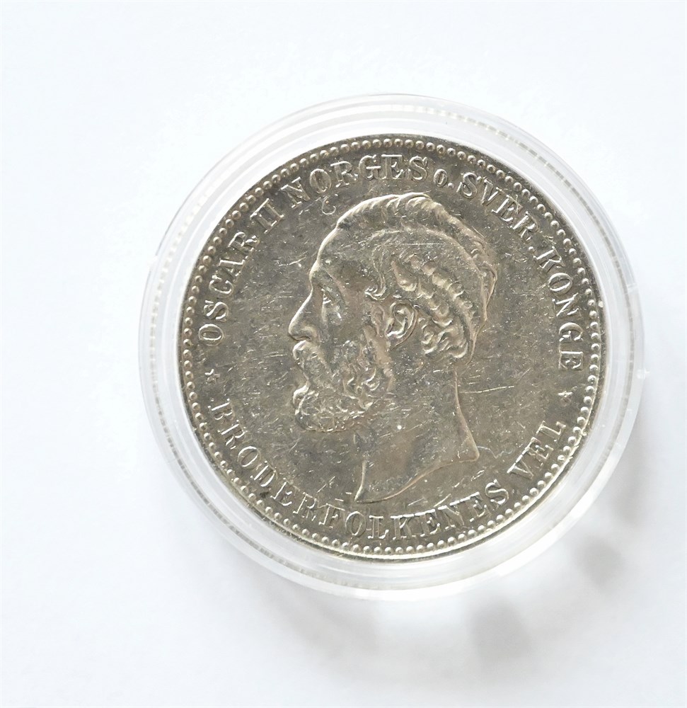 Norge 2 kroner 1894 kv. 1/1+