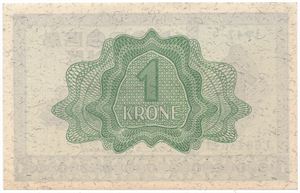 1 krone 1947 J.6345541. Kv.0